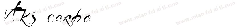 vtks carbo 753字体转换